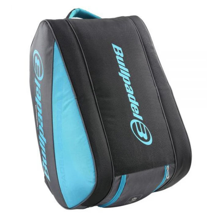 PALETERO BULLPADEL PERFORMANCE GRIS/AZUL