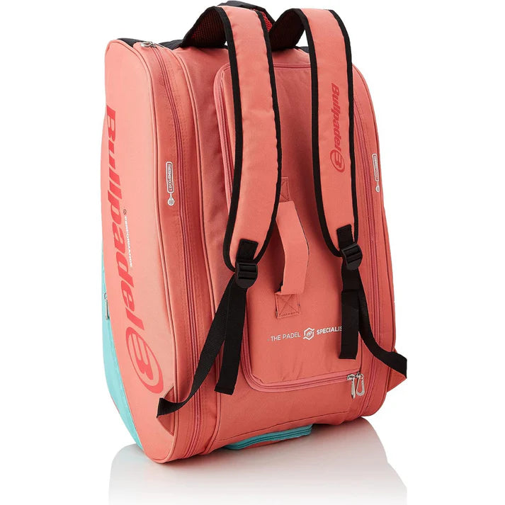 PALETERO BULLPADEL PERFORMANCE CORAL/TURQUESA