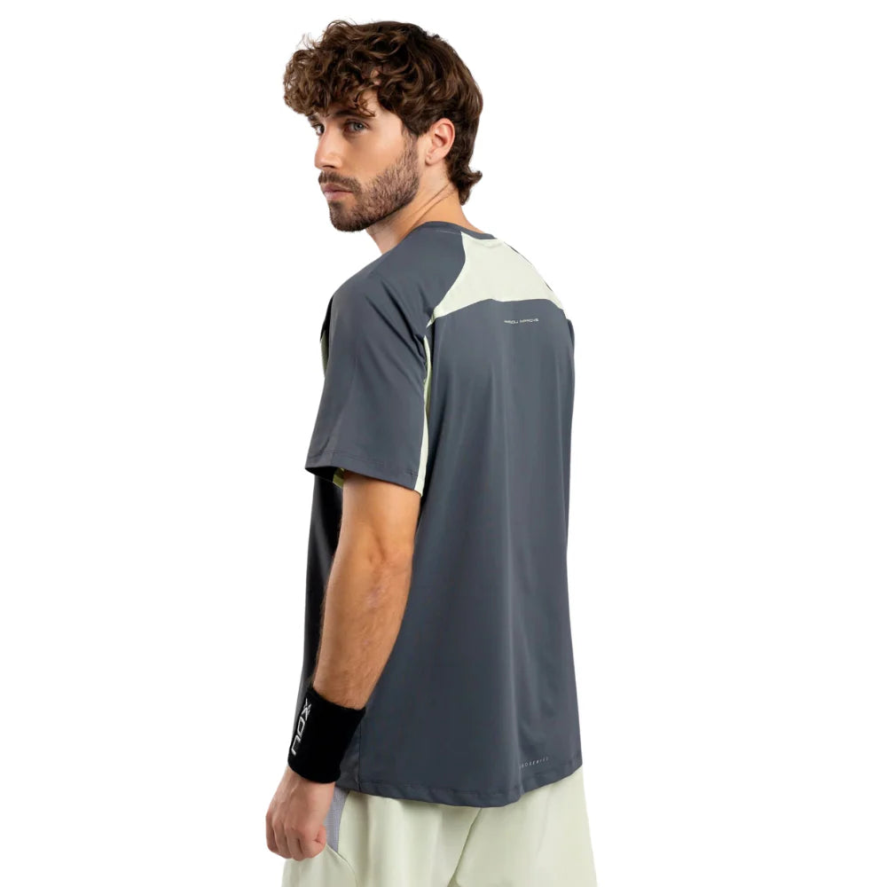 CAMISETA NOX PRO GRIS/VERDE