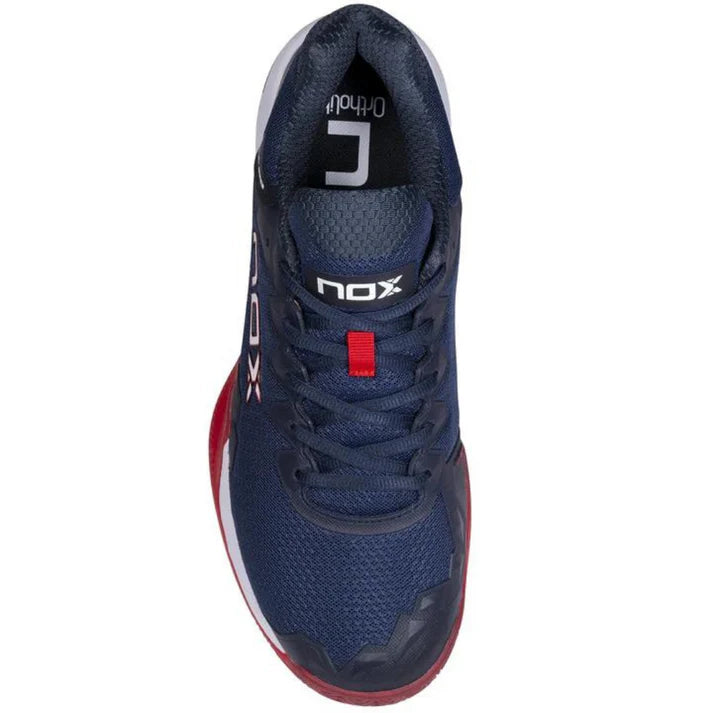 TENIS NOX ML10 HEXA BLUE/FIERY RED