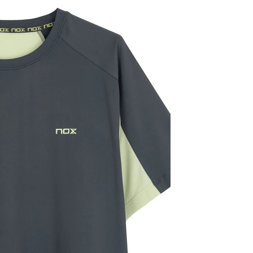 CAMISETA NOX PRO GRIS/VERDE