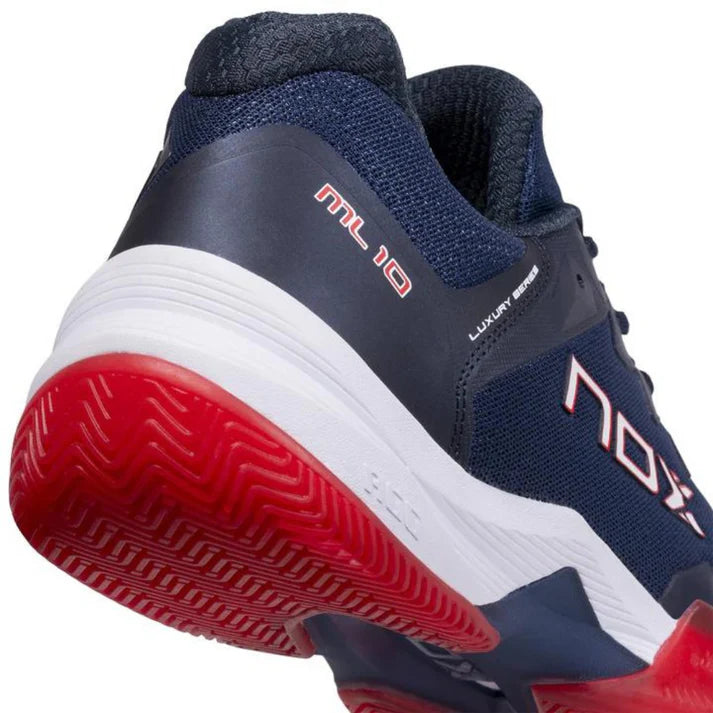 TENIS NOX ML10 HEXA BLUE/FIERY RED