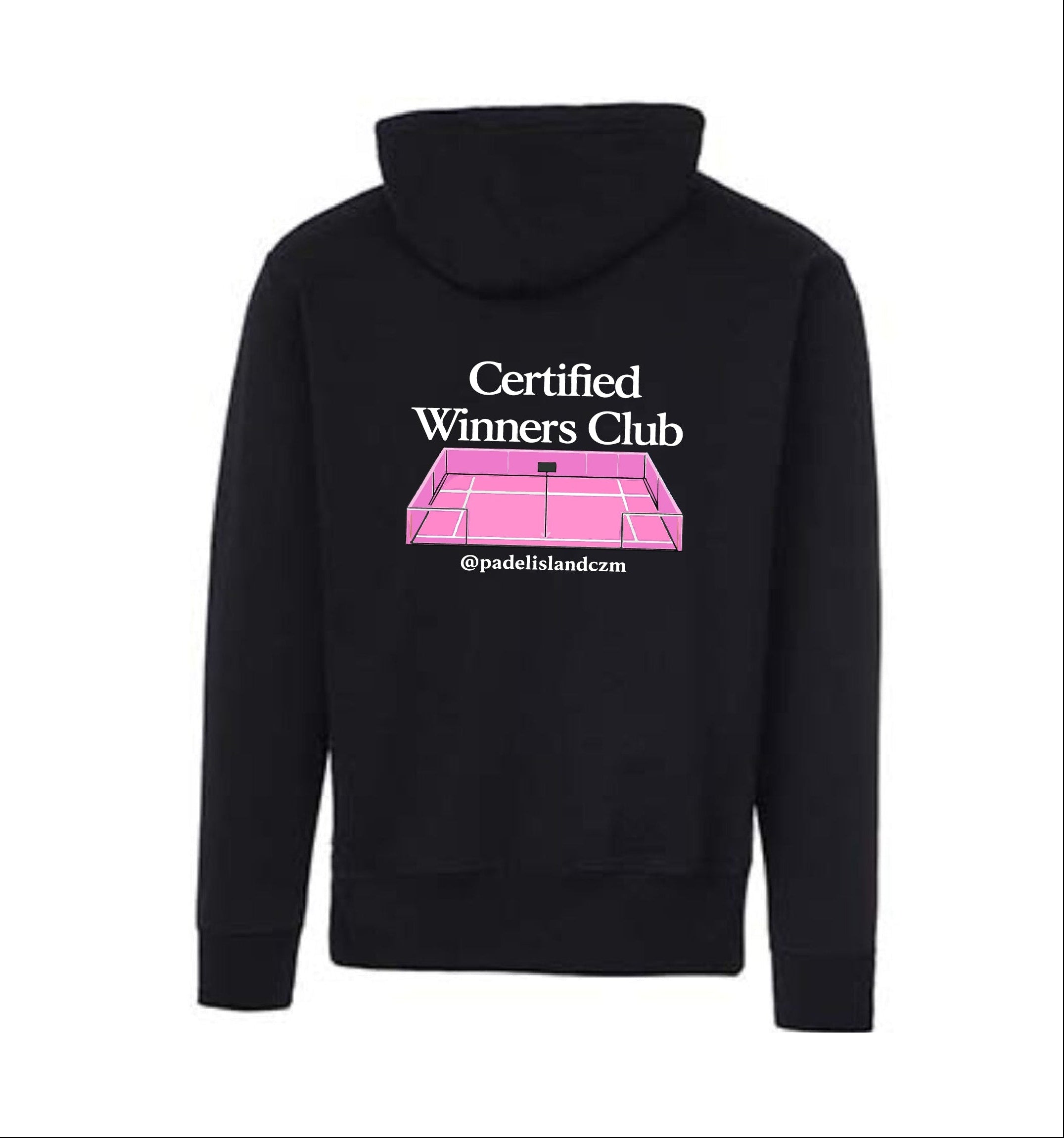 Hoodie “Certified Winners Club” – Pink Court